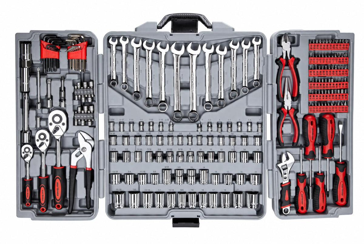 205-Piece Ratchet Wrench Tool Set V56663