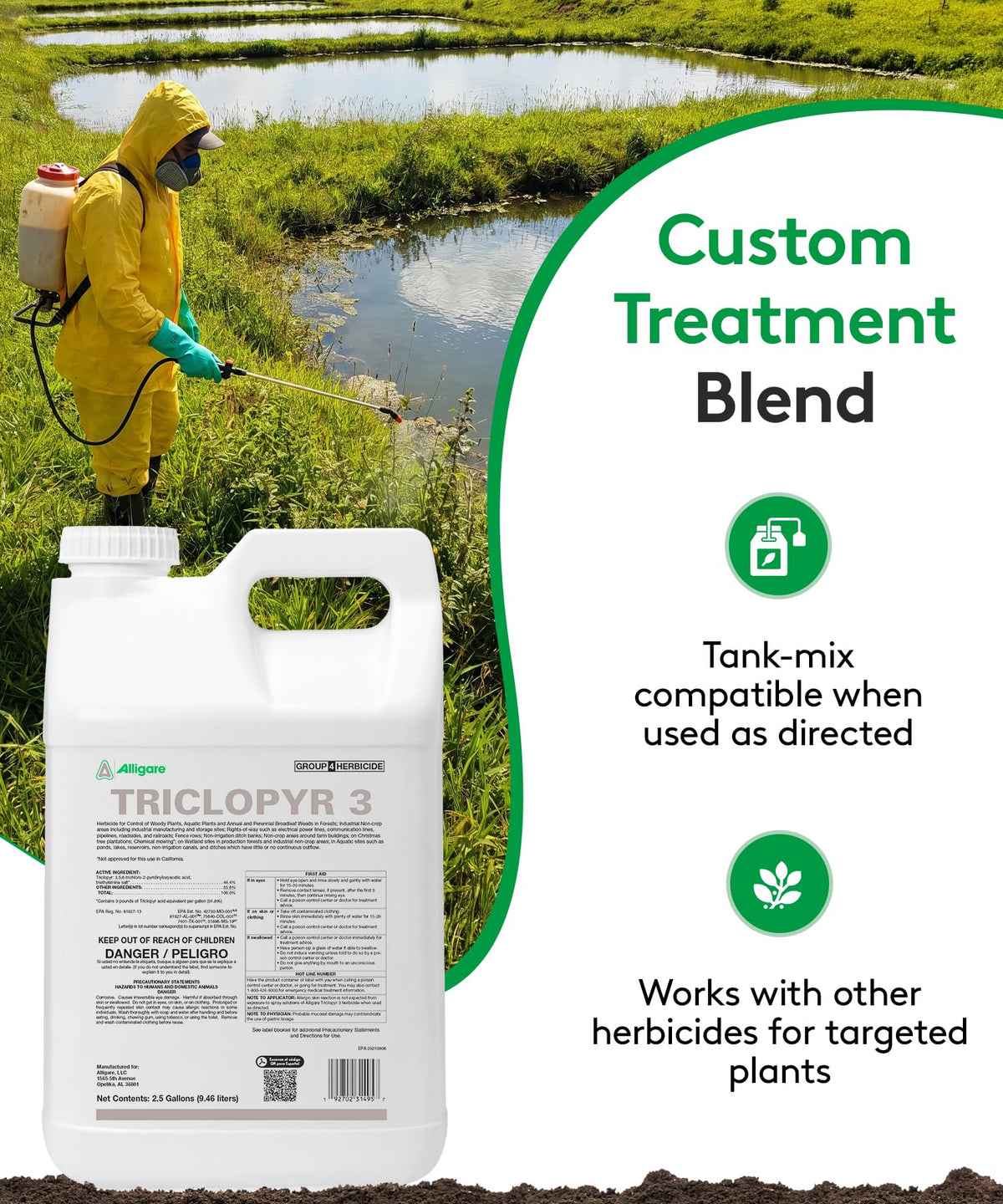 Triclopyr 3 Herbicide 2.5 Gal Y69107