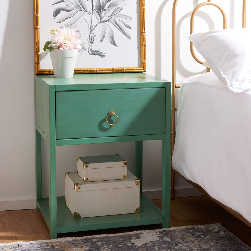 1 Drawer Wood Night Stand Z531