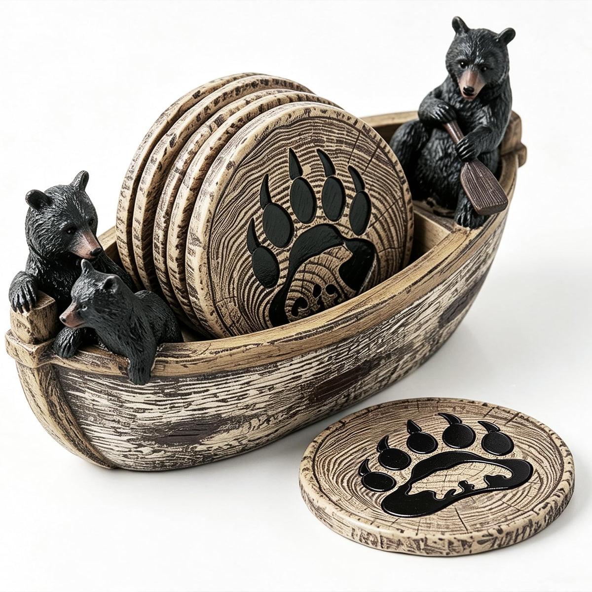 6 Non-Slip Bar Coasters D821261