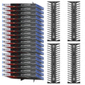 4-Pack Wall Mount Metal DVD Rack Holds 72 Games V332249