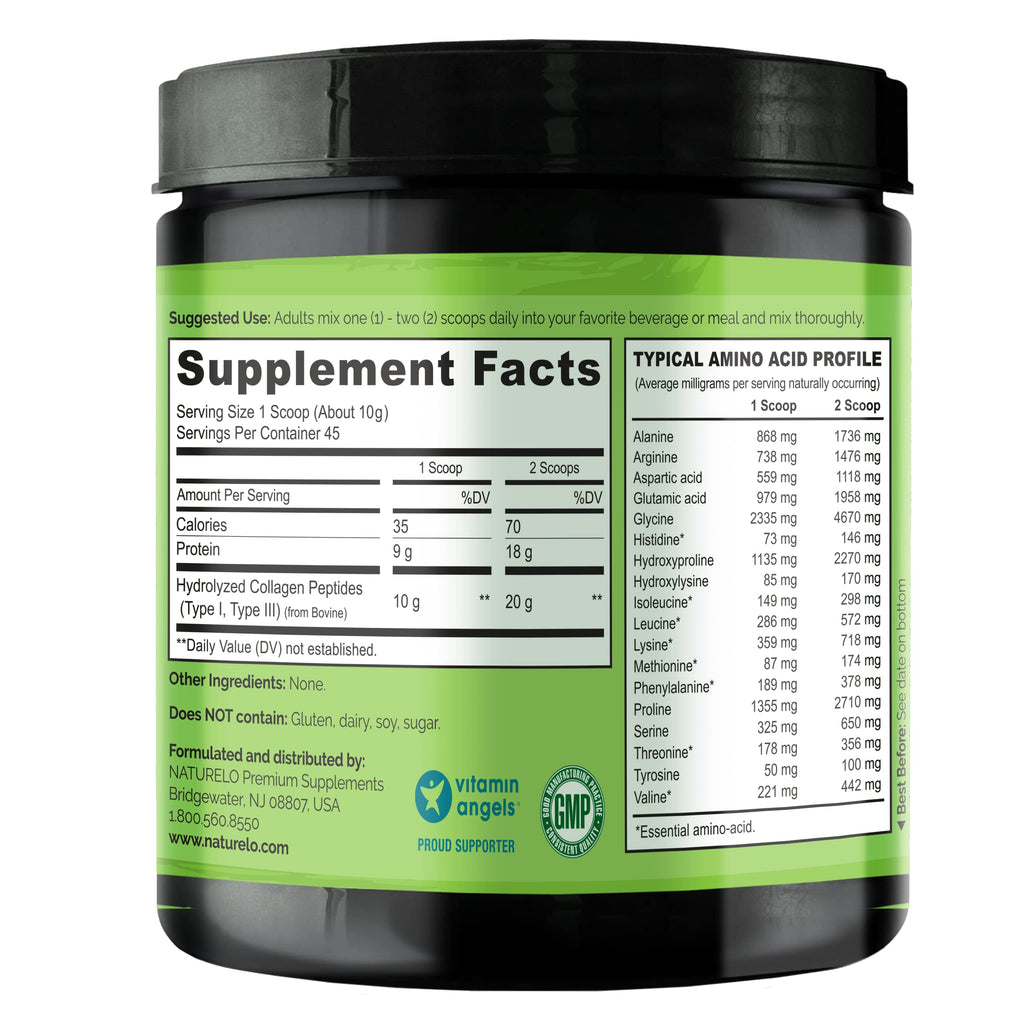 Collagen Peptide Powder 16 Oz Unflavored K653032