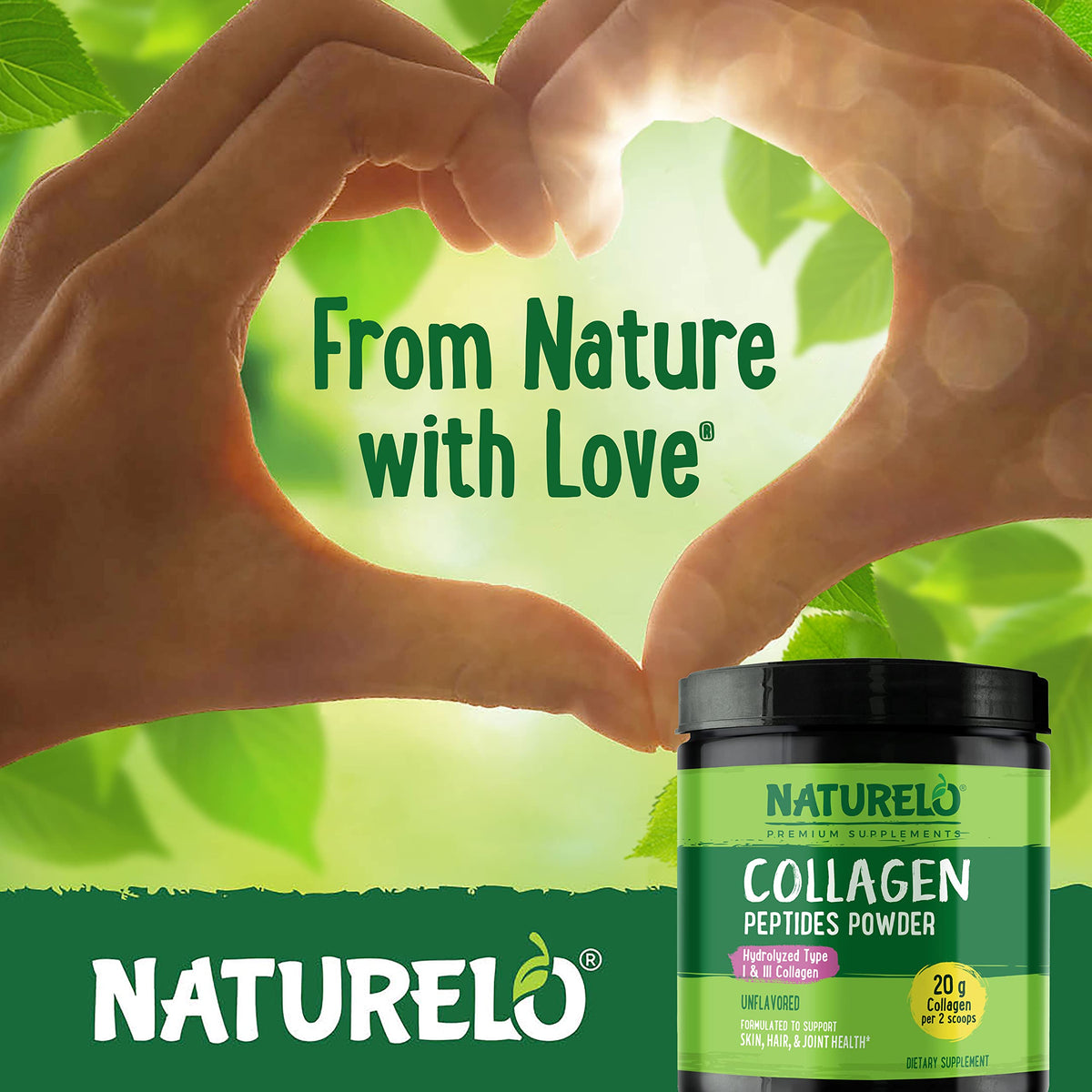Collagen Peptide Powder 16 Oz Unflavored K653032