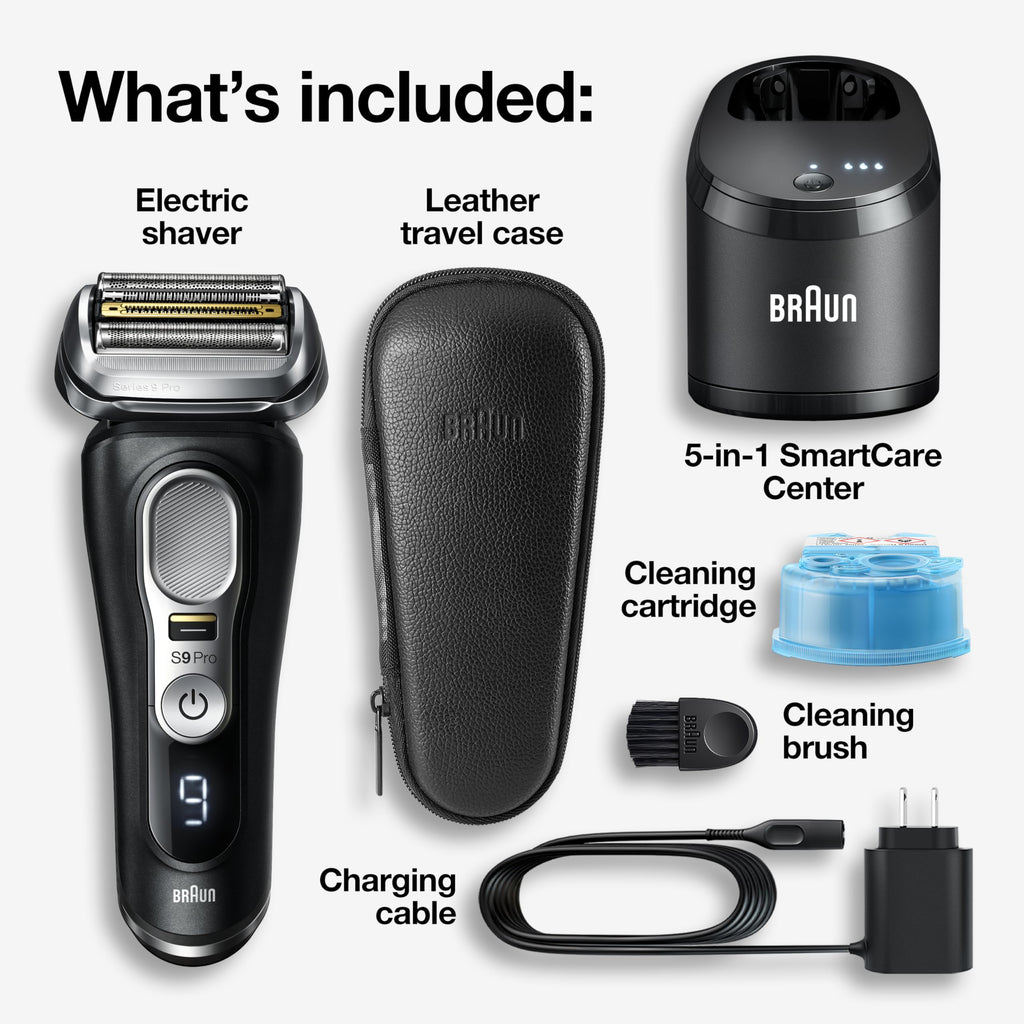 Electric Waterproof Foil Razor with Beard Trimmer T47114