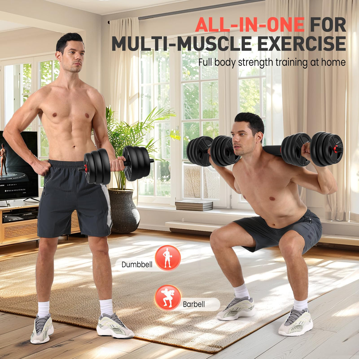 Adjustable Dumbbells Set U999