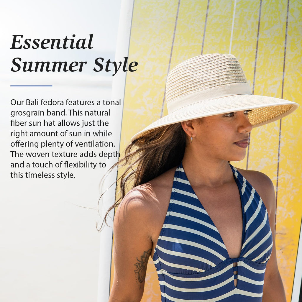 Women's Wide Brim Fedora N142