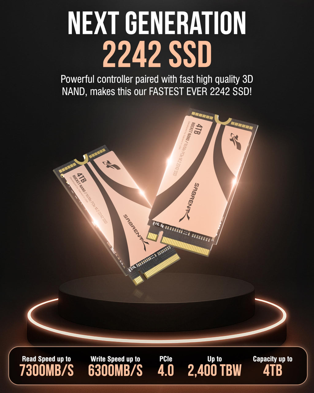 4TB NVMe SSD PCIe 4.0 M.2 L6558