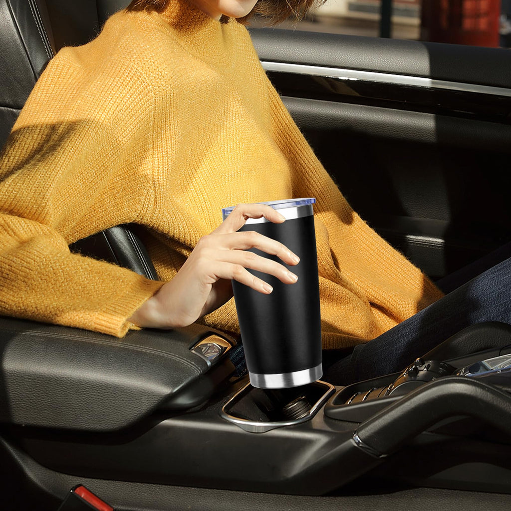 20oz Insulated Tumbler with Lid Straw D428854