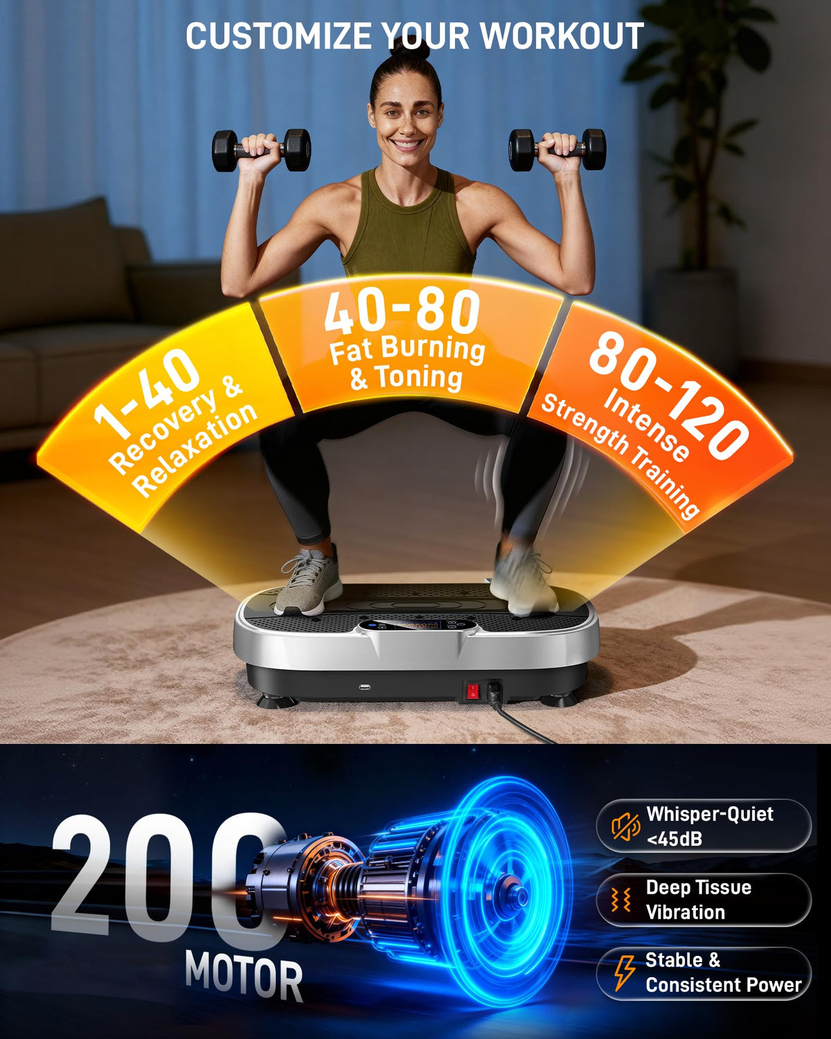 Vibration Plate Exercise Machine D94089