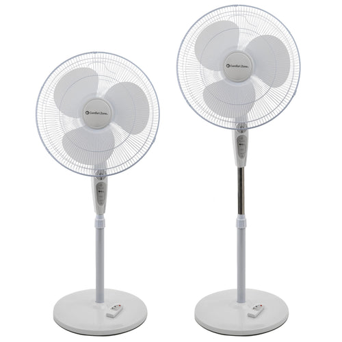 18-Inch Oscillating Pedestal Fan with Remote Control S8513