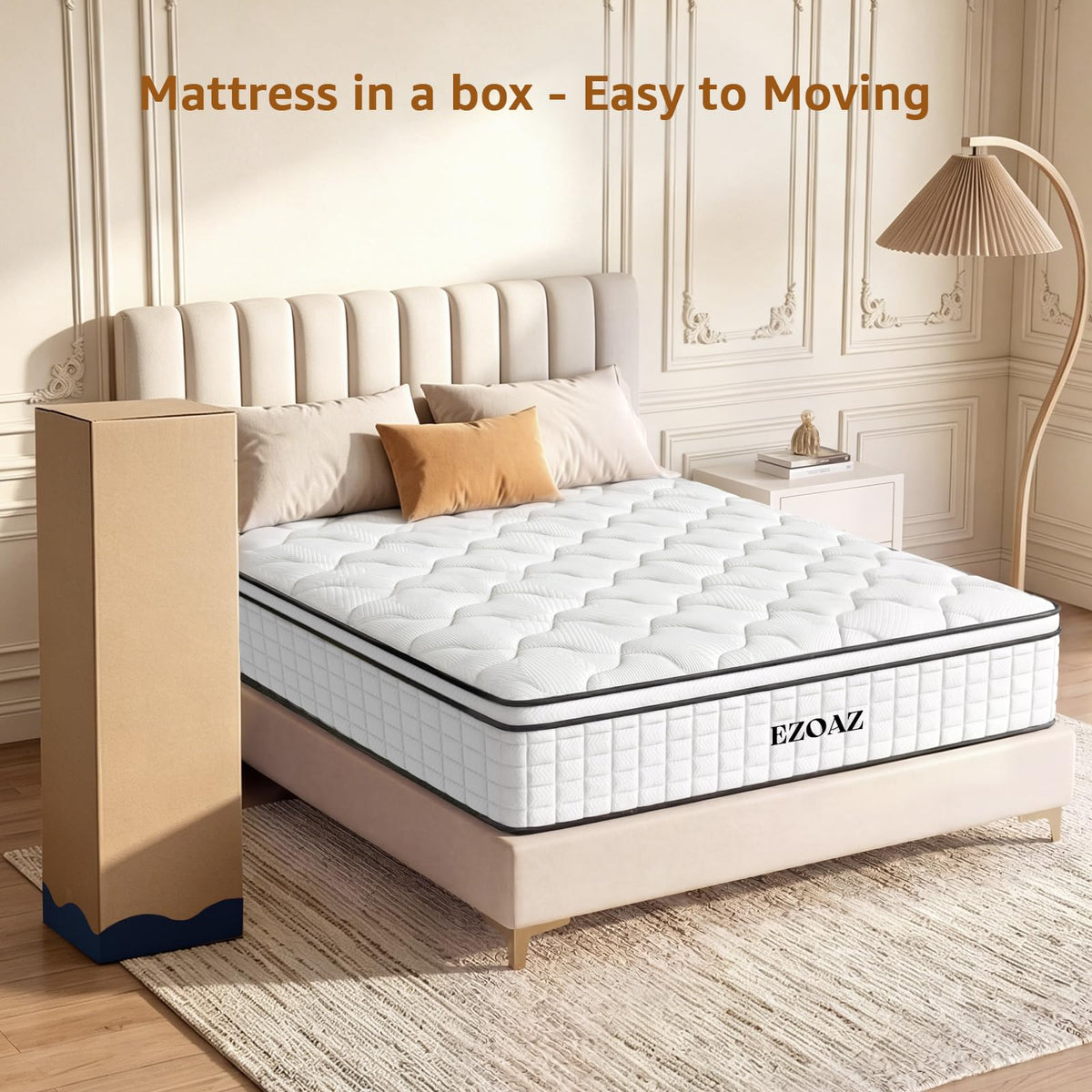12 Inch Medium Firm Hybrid Full Mattress O4261