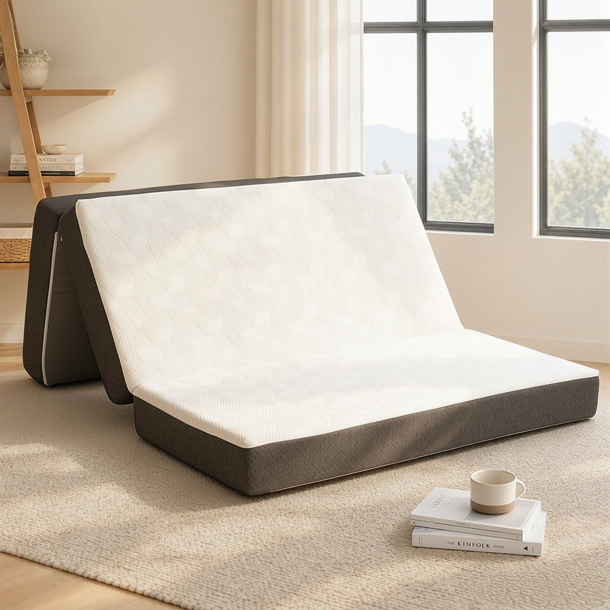 Queen 6" Tri-Fold Mattress S44574