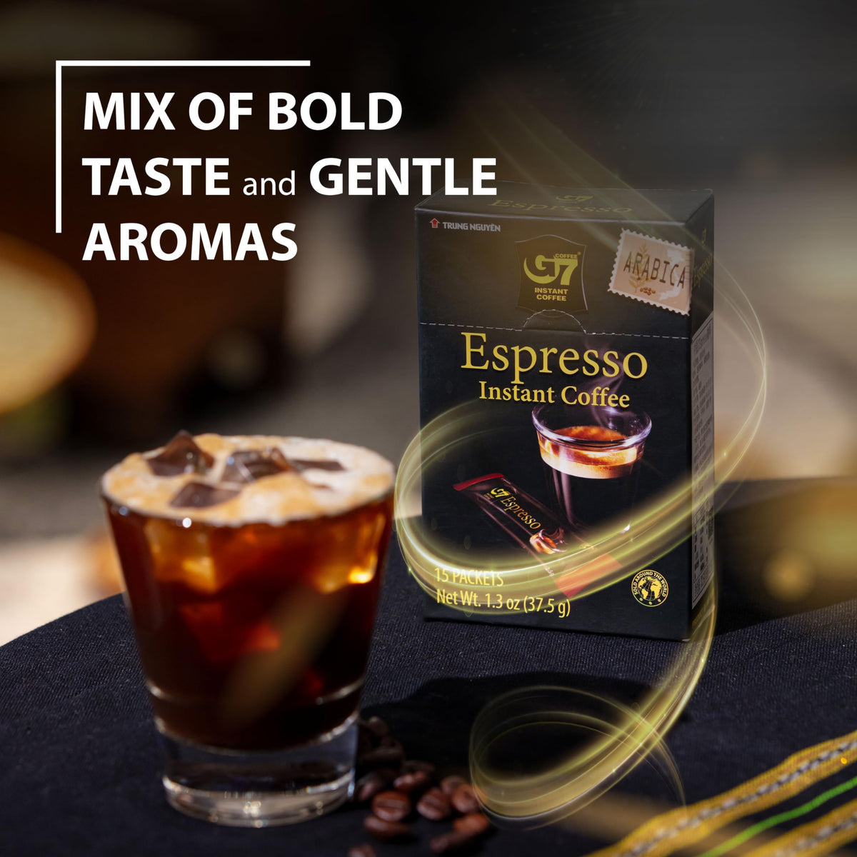 Pure Black and Espresso Instant Coffee H183