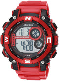 Digital Chronograph Resin Strap Watch K327