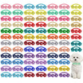 80 Pcs Dog Bowtie Flower Collar Adjustable P4029