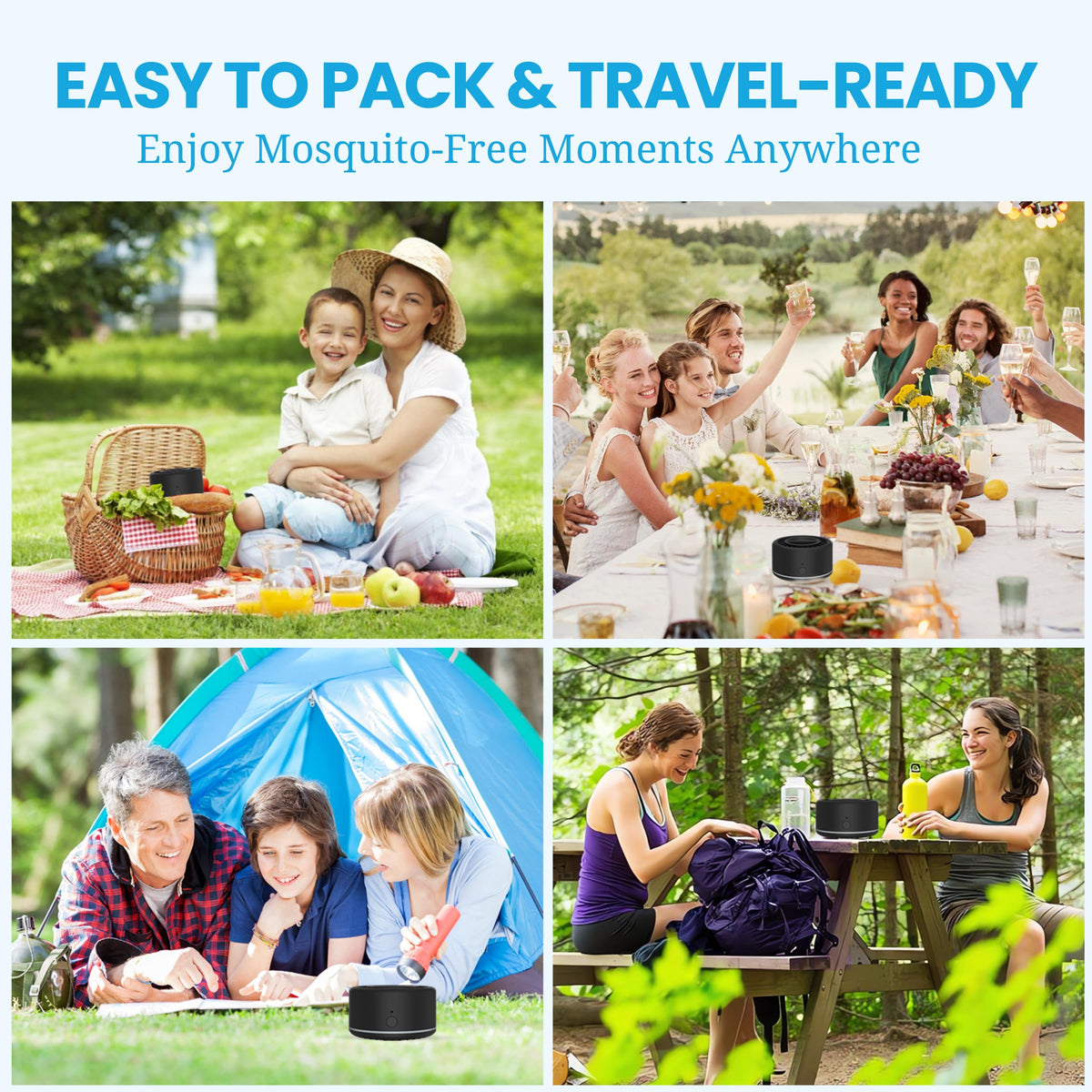 Portable Rechargeable Mosquito Repellent Device F985