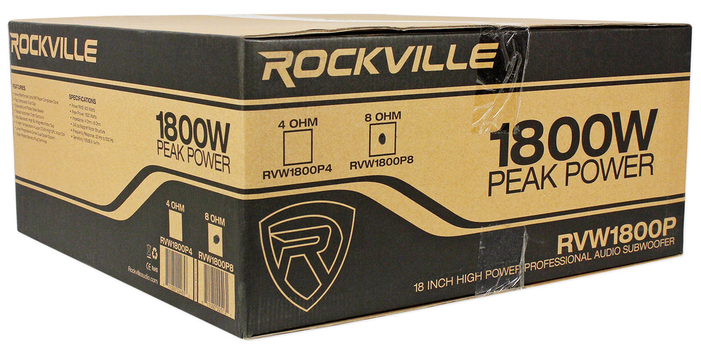 18" Raw DJ PA Replacement Subwoofer W60063