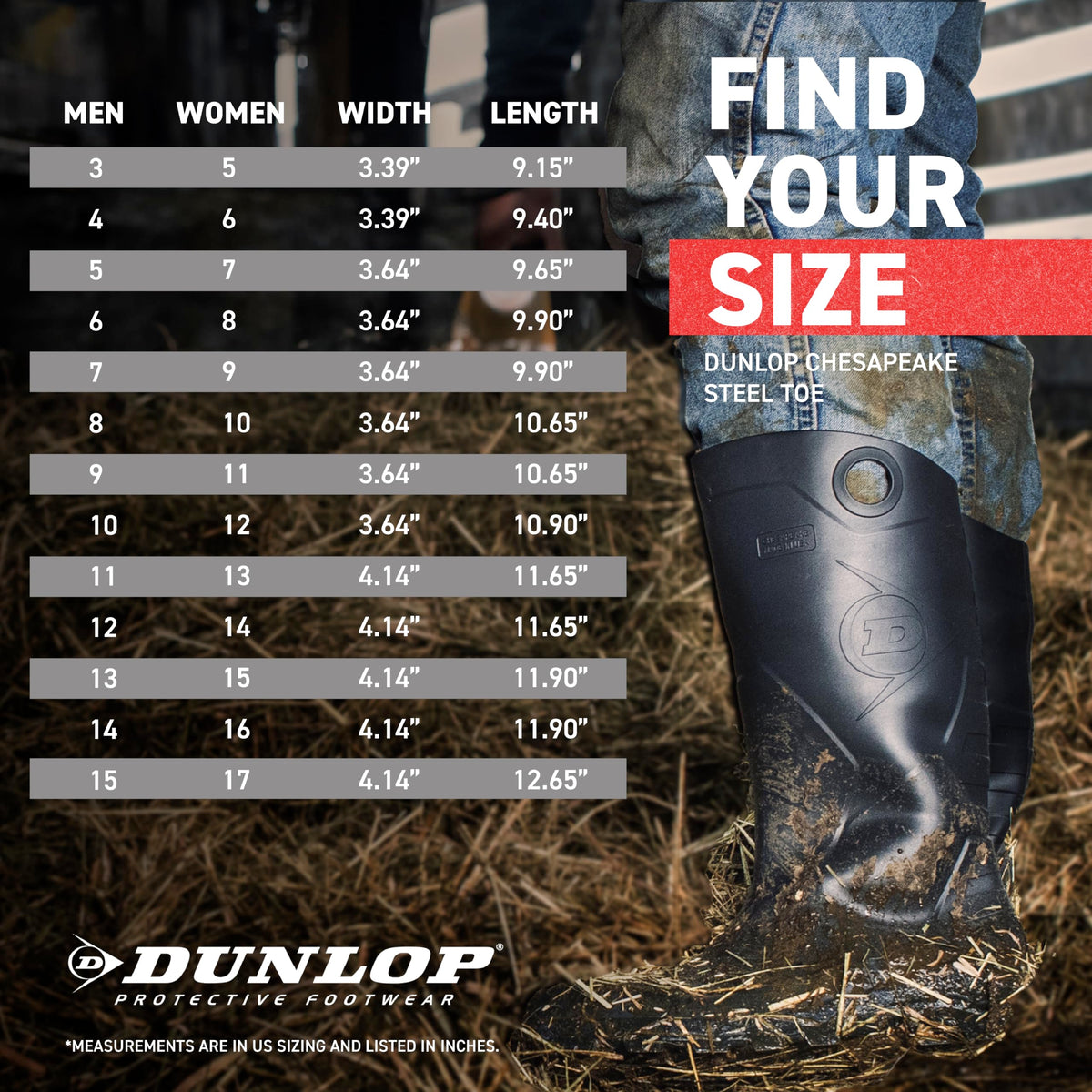 Black Steel Toe Rubber Work Boots T800020