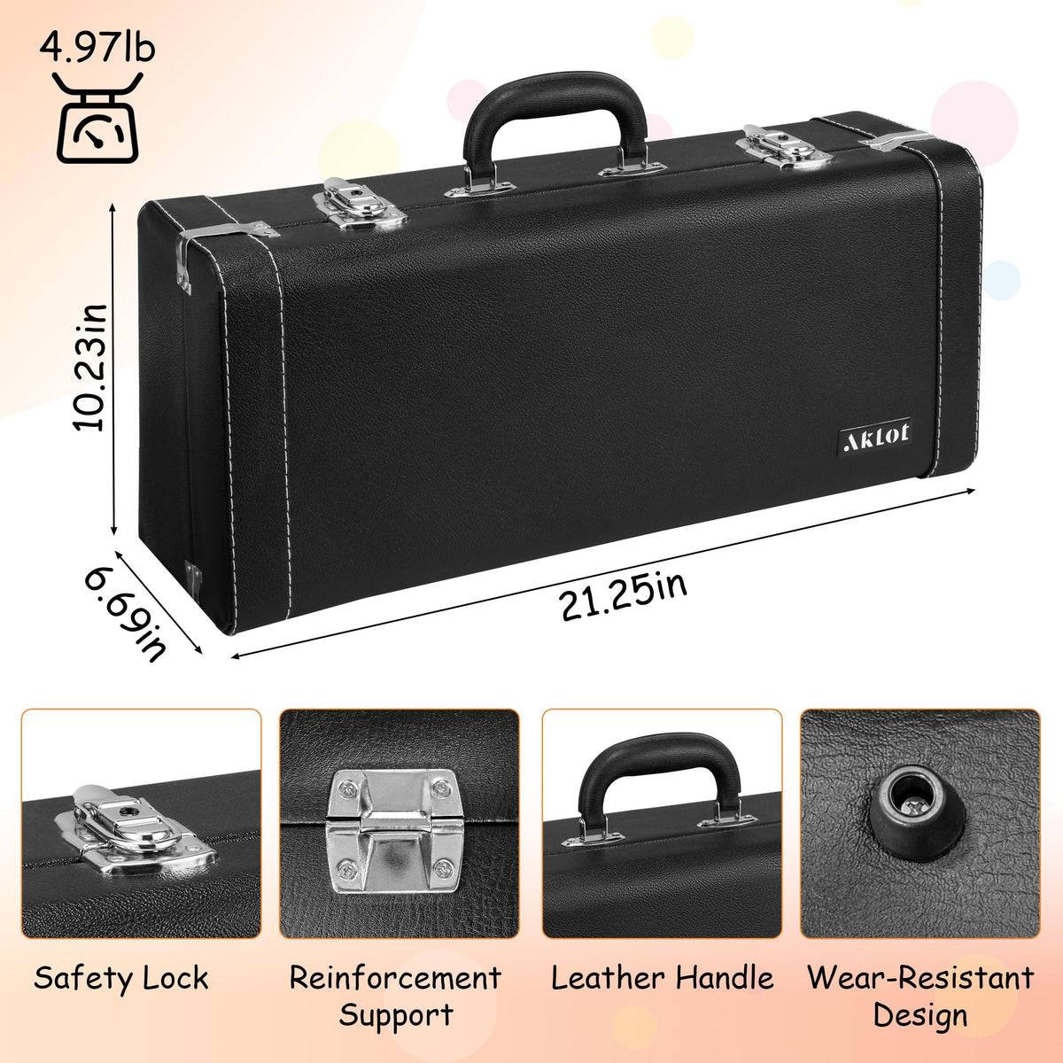 Satin Black Bb Trumpet with Hard Case I712626